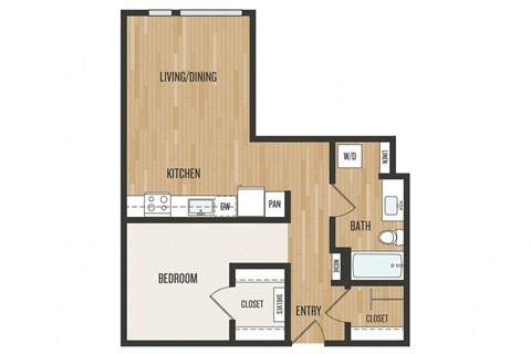 Urban U5 Floor Plan – Aura Burnside